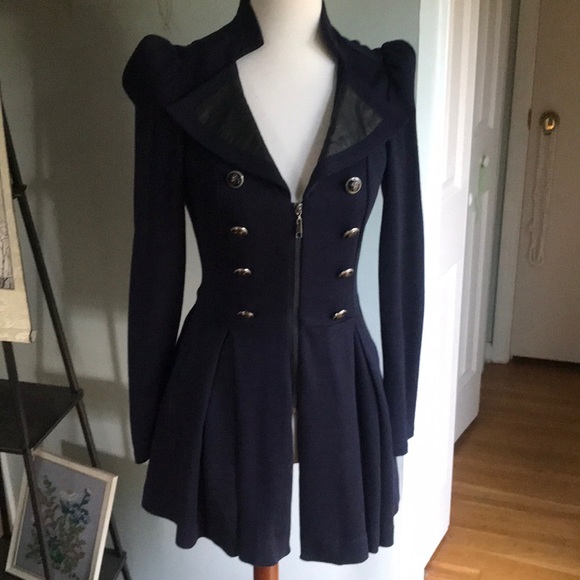 Cecico Jackets & Blazers - {Cecico} navy military style coat sz M